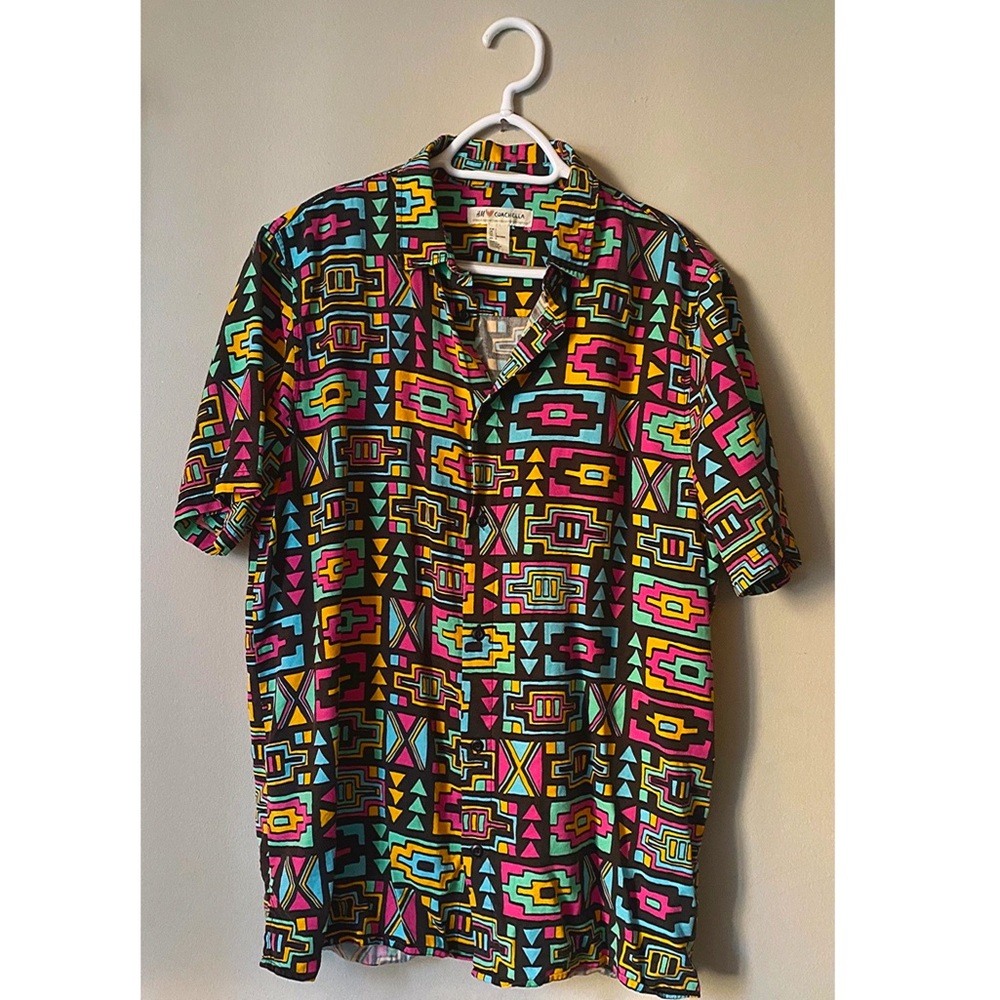 Coachella x H&M Men’s button down shirt
